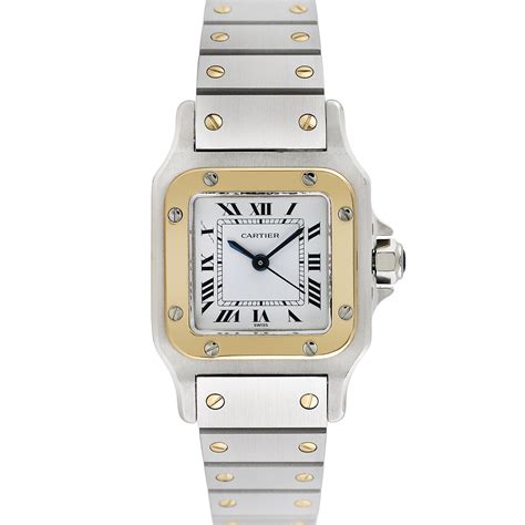 cartier santos galbee womens review|cartier santos galbee models.